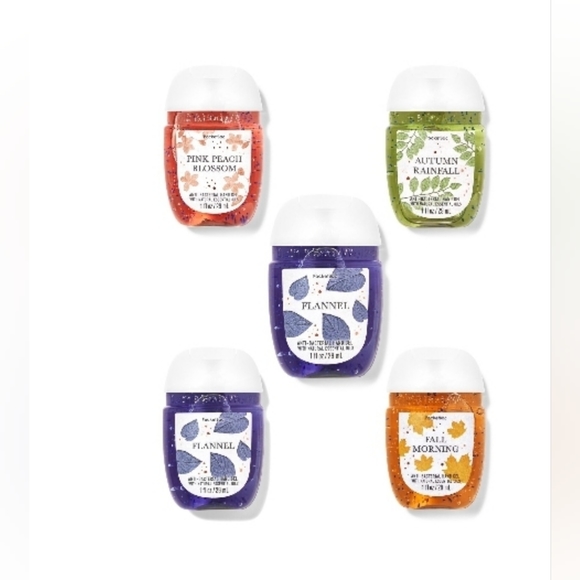 Fresh Fall Picks PocketBac Hand Sanitizers 5-Pack By Bath and Body Works - Picture 1 of 2